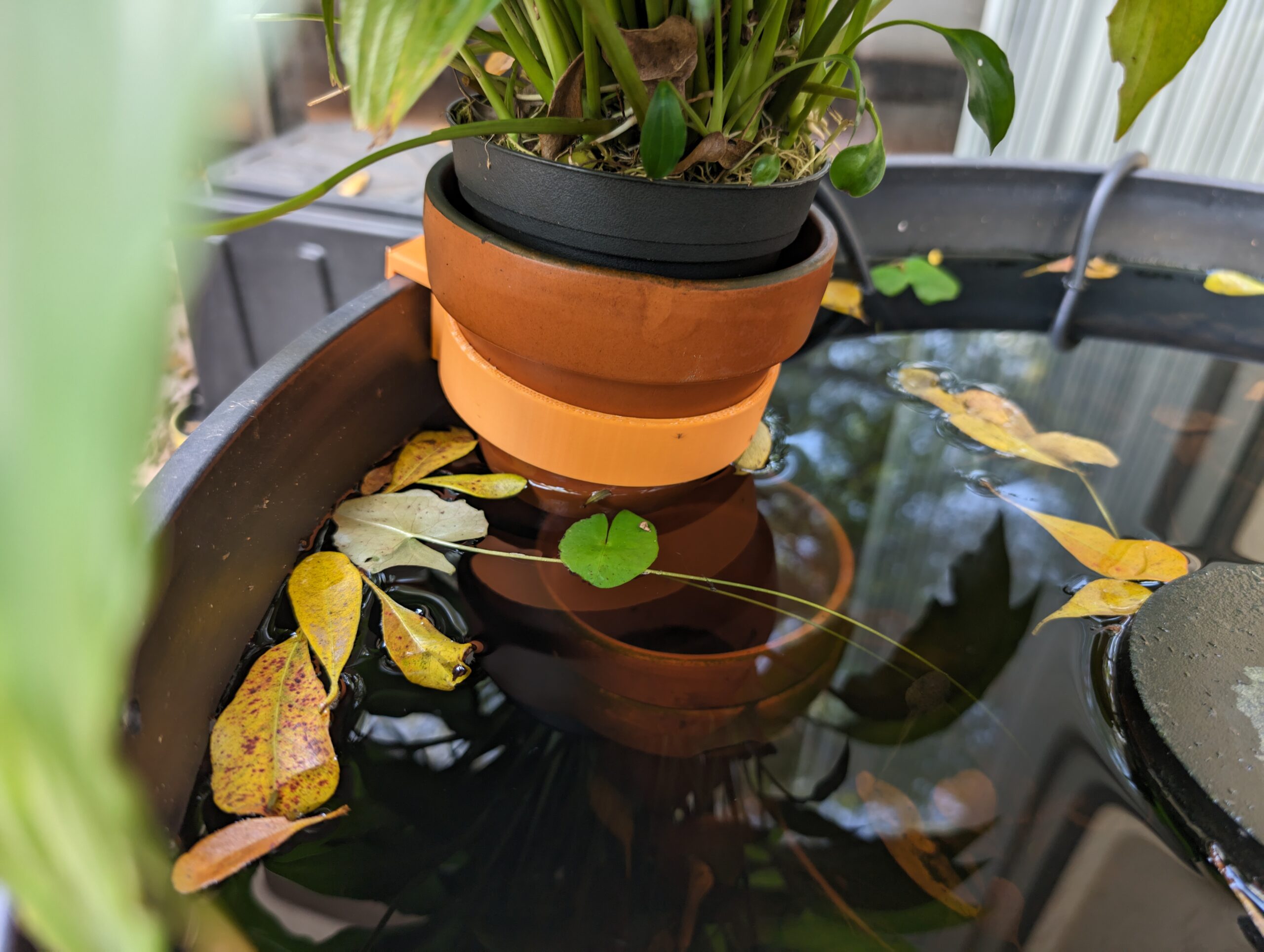 Pot Hanger for Water Feature